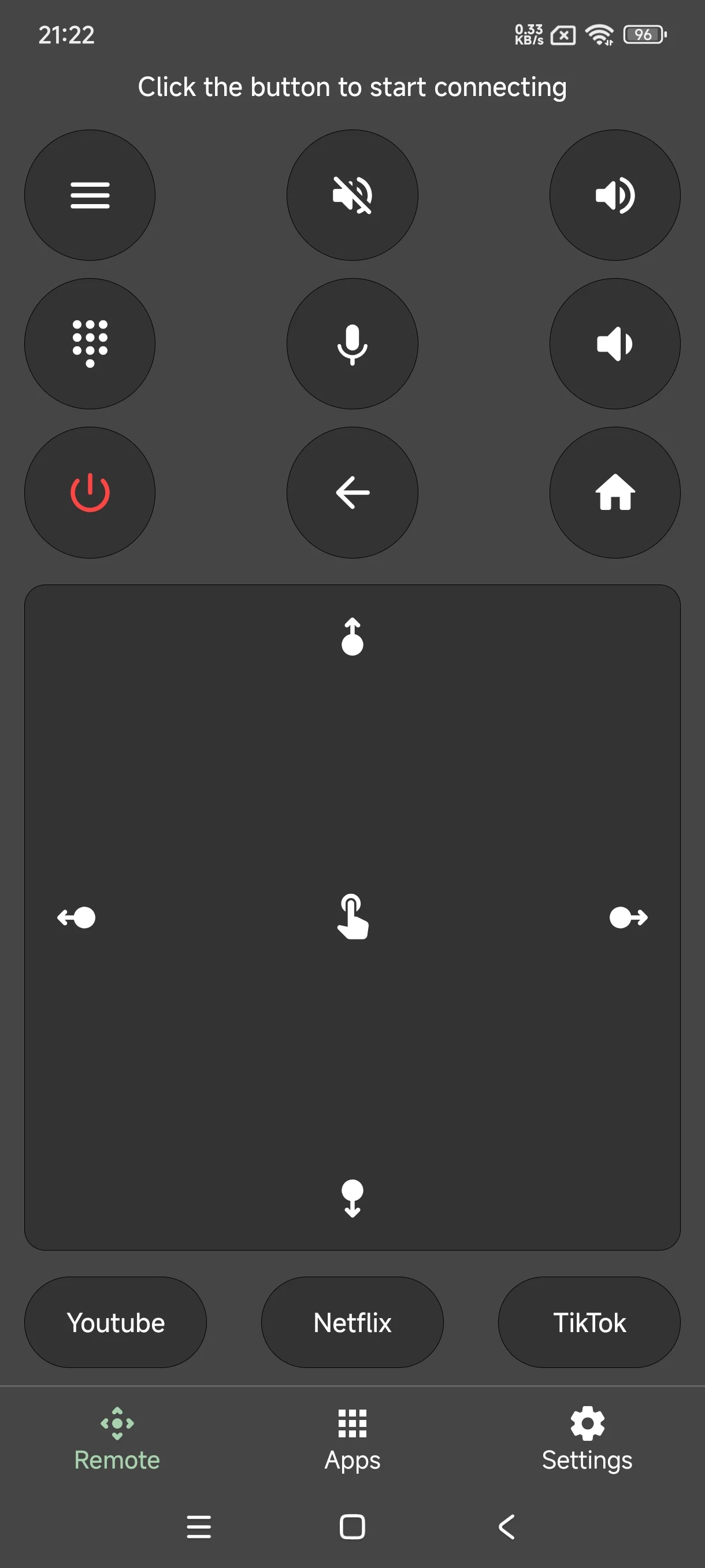 TV Remote for Google TV, Tcl screenshot