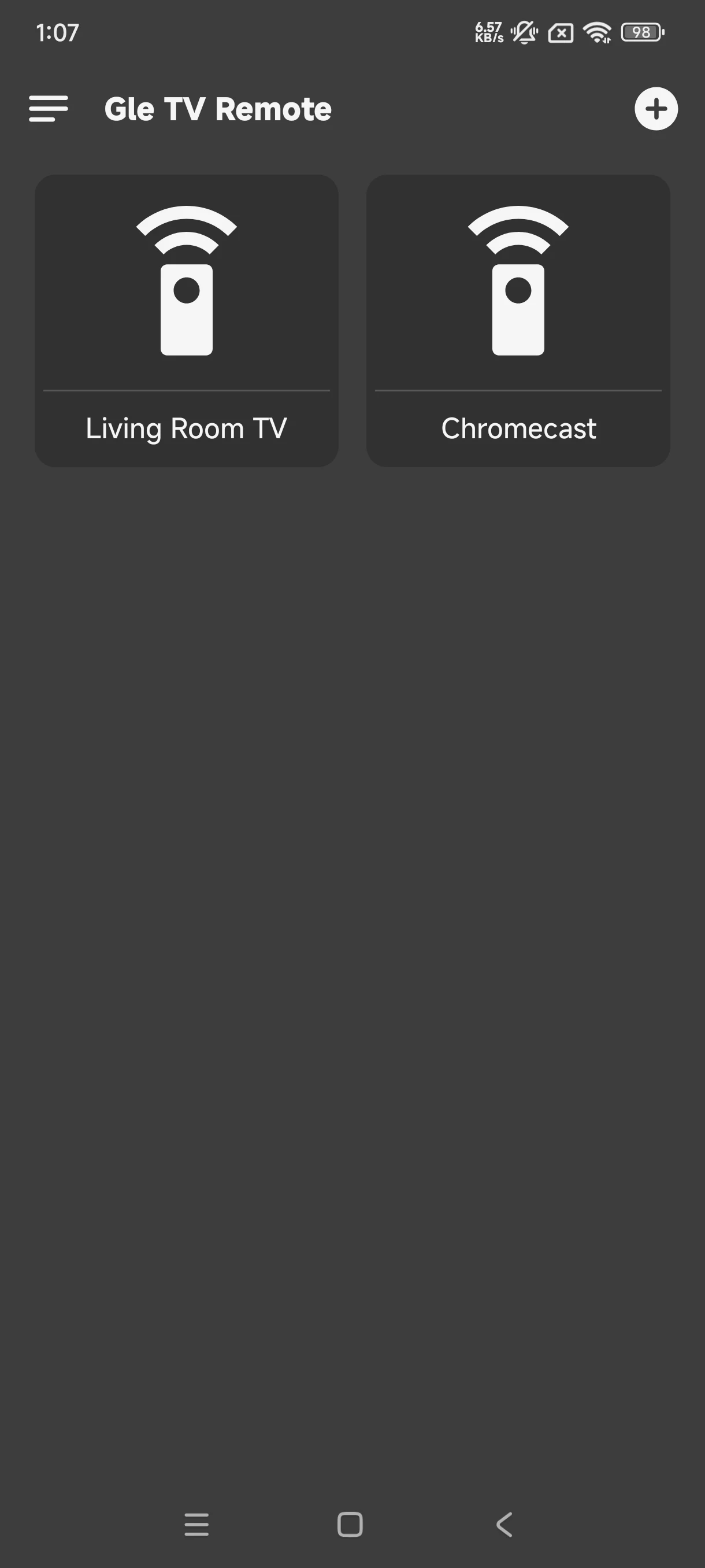 TV Remote for Google TV, Tcl screenshot